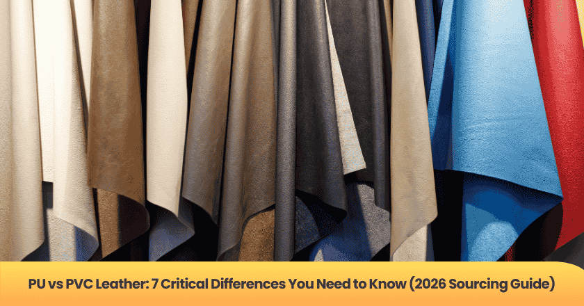 PU vs PVC Leather: 7 Critical Differences You Need to Know (2026 Sourcing Guide)